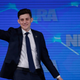 In this April 26, 2019 file photo, Kyle Kashuv, a survivor of the Parkland, Fla., high school shooting, speaking at a National Rifle Association forum in Indianapolis, April 26, 2019. On June 17, 2019, Kashuv said that Harvard University revoked his acceptance over racist comments he made online and in text messages about two years ago.